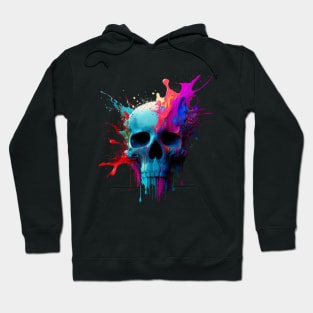 Skull painting Hoodie